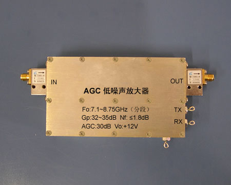 8GHz AGC低噪声放大器